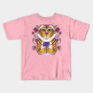 For the love of tigers Kids T-Shirt